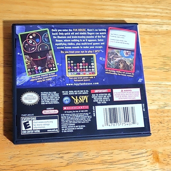I SPY Funhouse Nintendo DS game - Picture 4 of 4